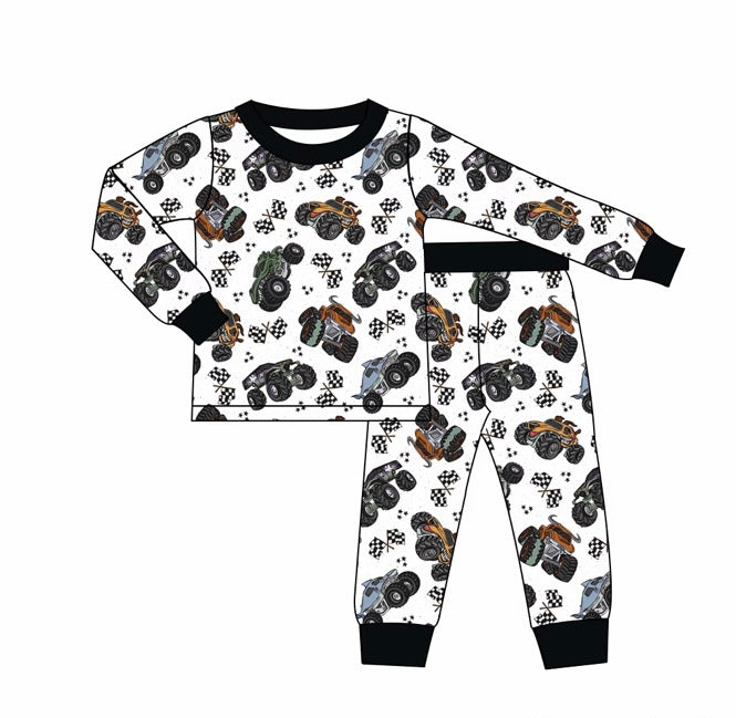 Monster Trucks Bamboo Pyjamas