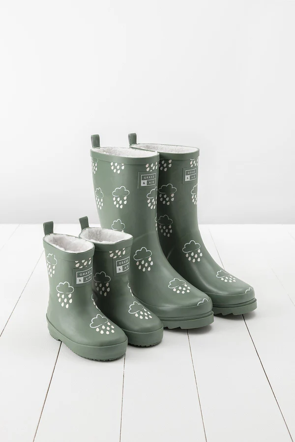 Adult Khaki Colour Changing Wellies image 0