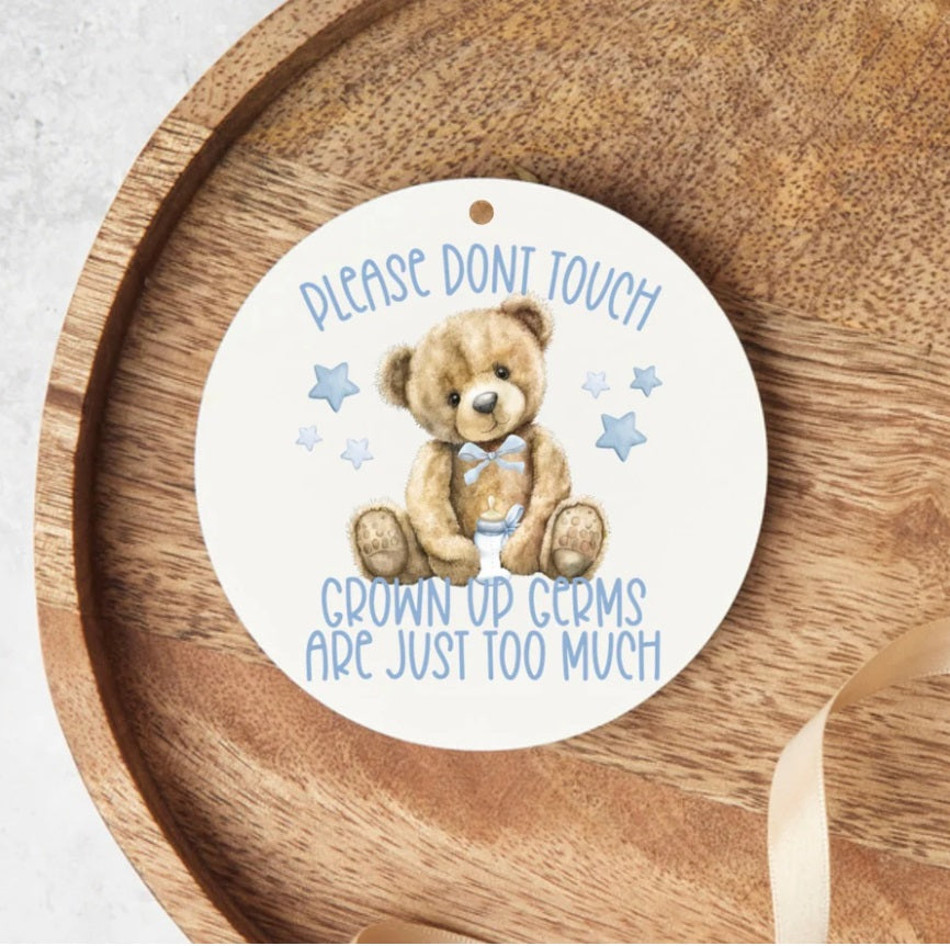 Pram Sign - Blue image 0