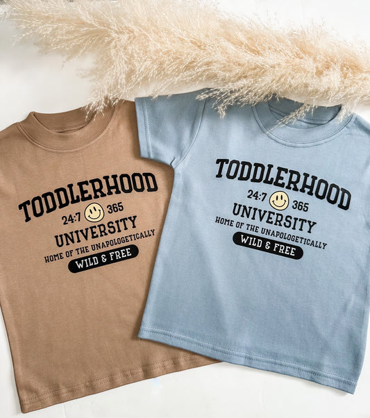 Toddlerhood University Tee image 0