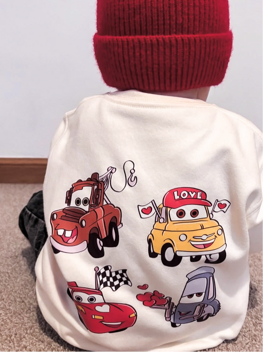 Valentines Cars T-shirt