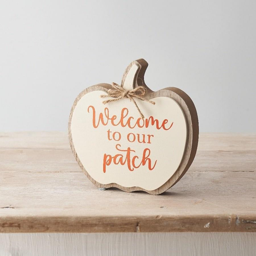 Welcome to Our Patch Sign image 0