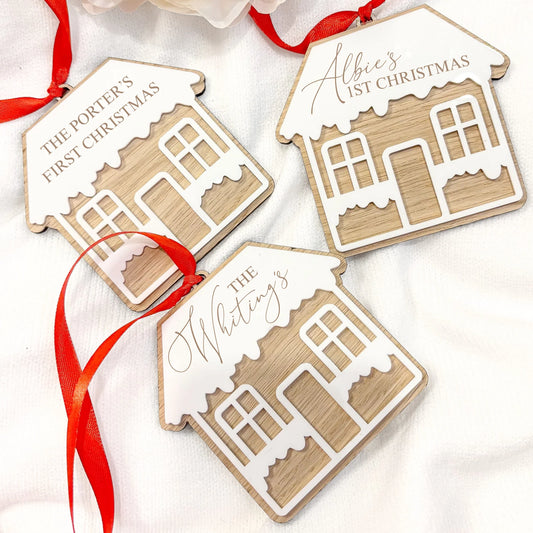 Gingerbread House Bauble