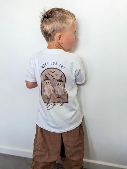 Here For The Boos T-shirt