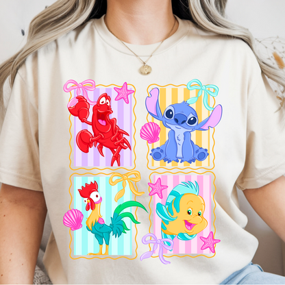 Summer Ocean Sidekicks T-shirt