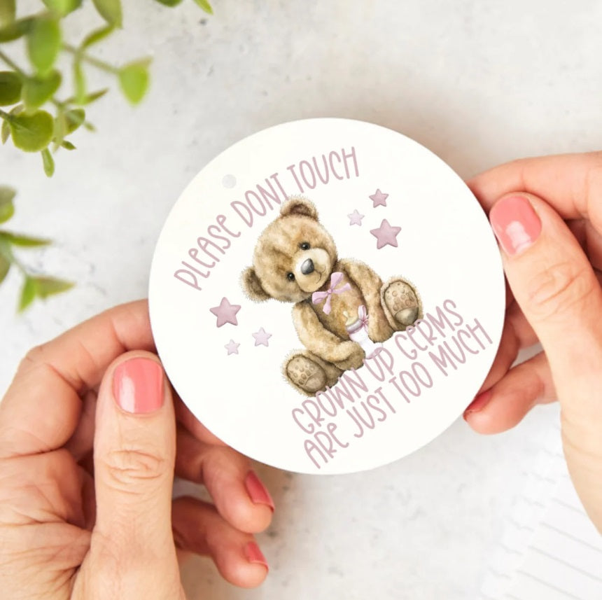 Pram Sign - Pink image 0