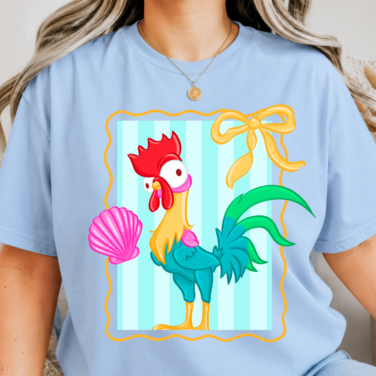 Summer Sidekick - Rooster T-shirt
