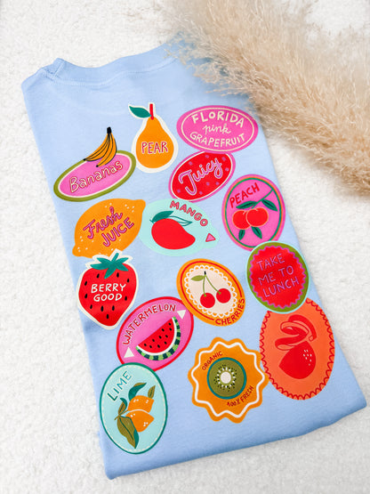 Fruit Stickers T-shirt