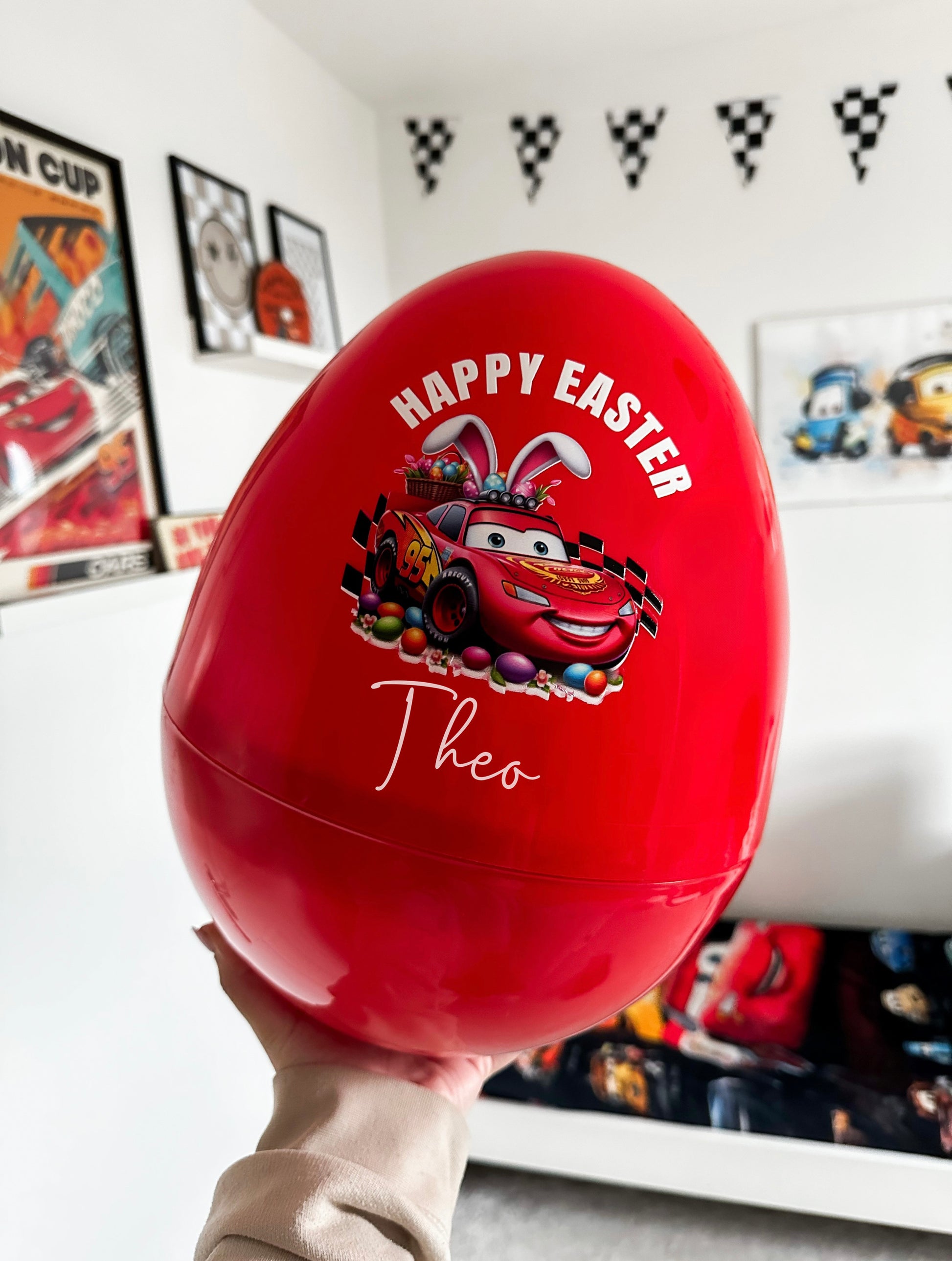 Giant Egg - Car Red image 0