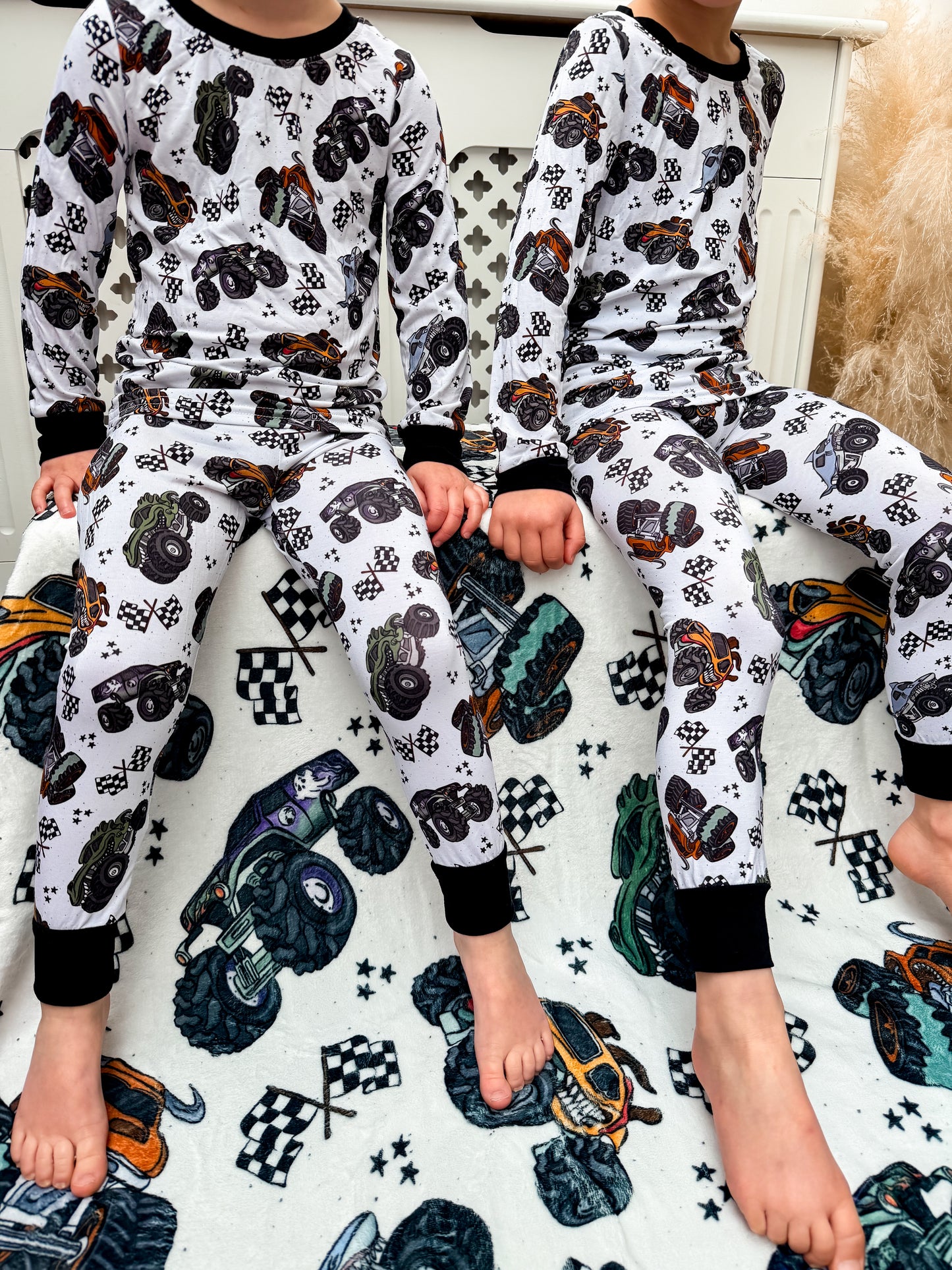 Monster Trucks Bamboo Pyjamas