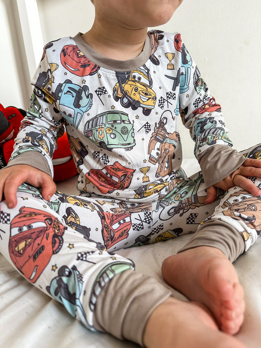 Cars Long Bamboo Pyjamas