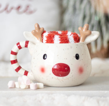 Reindeer Mug & Socks Set image 0