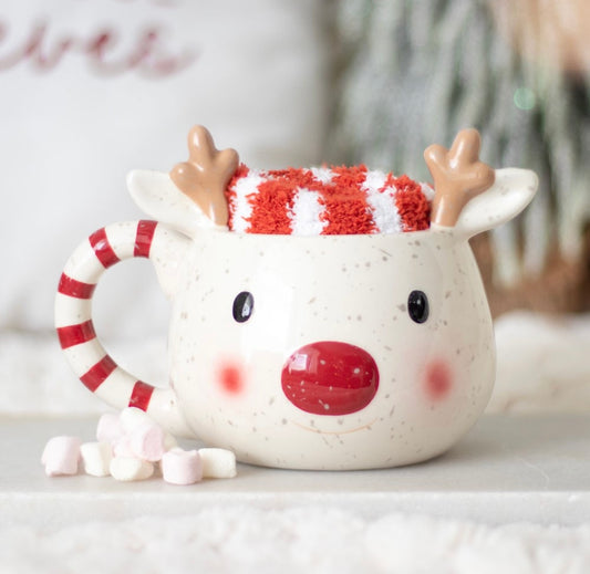 Reindeer Mug & Socks Set image 0