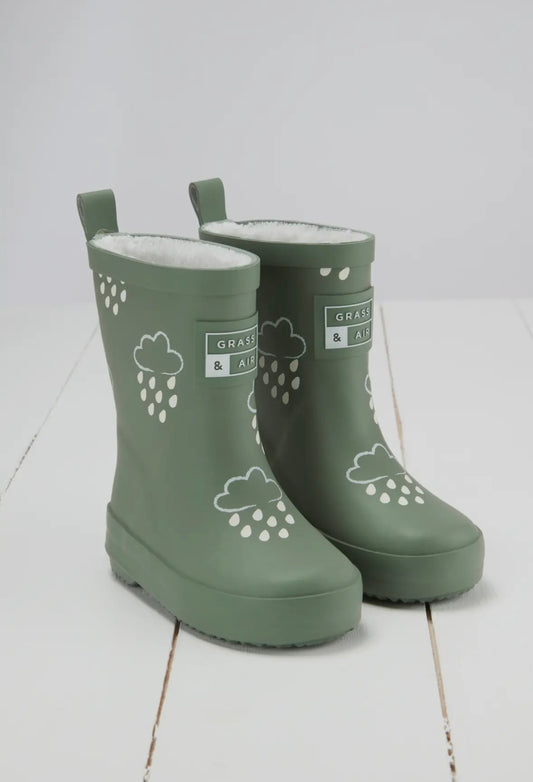 Khaki Colour Changing Wellies image 0