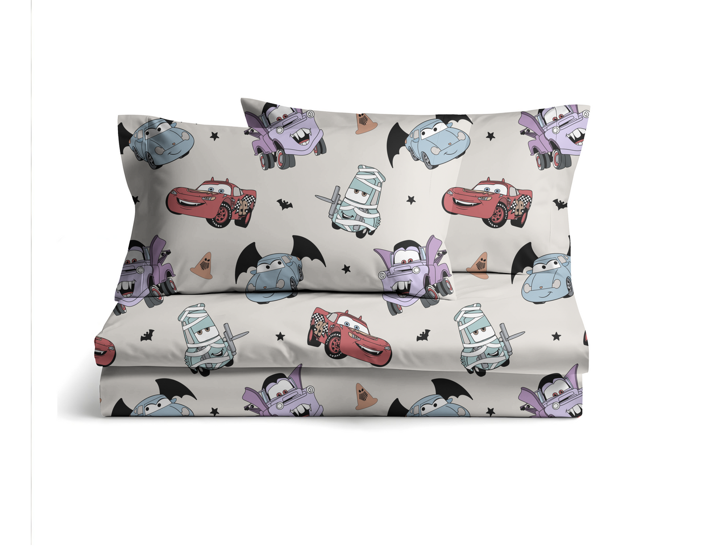 Spooky Cars Bedding