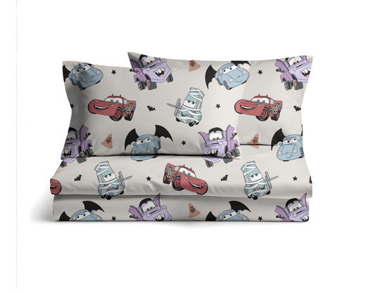 Spooky Cars Bedding