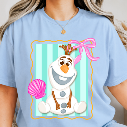 Summer Sidekick - Snowman T-shirt