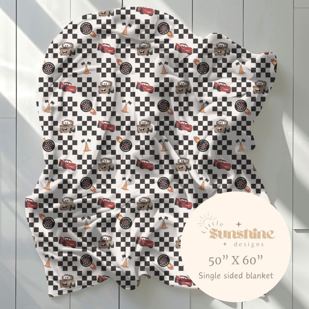 Race Cars Blanket