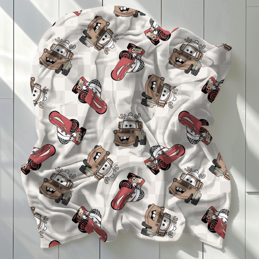 Christmas Cars Blanket