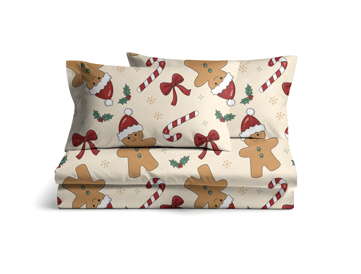 Gingerbread Beige Bedding - PREORDER