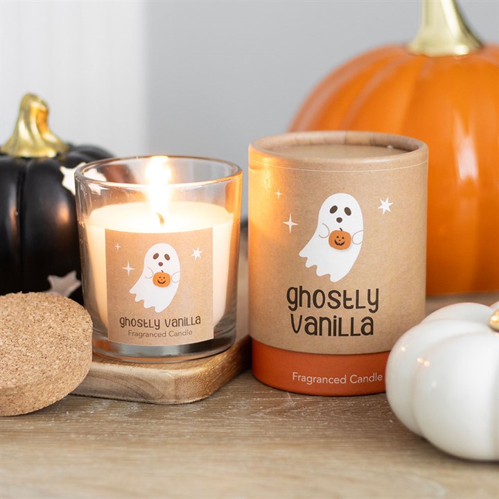 Ghostly Vanilla Candle