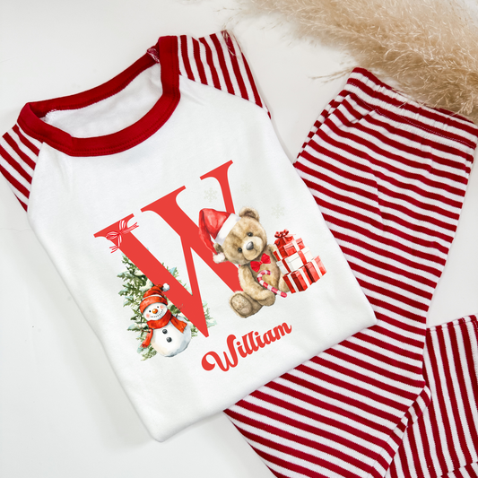 Personalised Bear Pyjamas