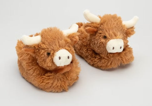 Highland Cow Slippers