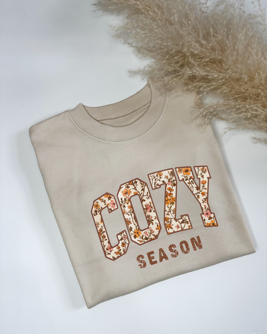Floral Cozy Season T-shirt