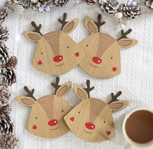 Reindeer Coaster Set image 0