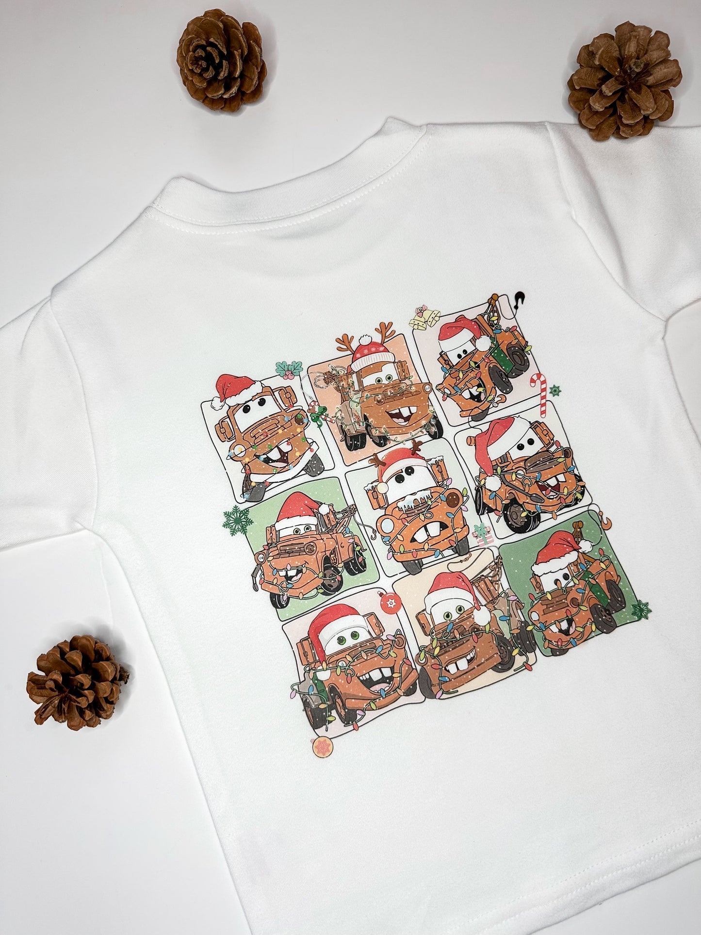 Christmas Cars 2 - PRINT ONLY - ADD TEE SEPERATELY image 1