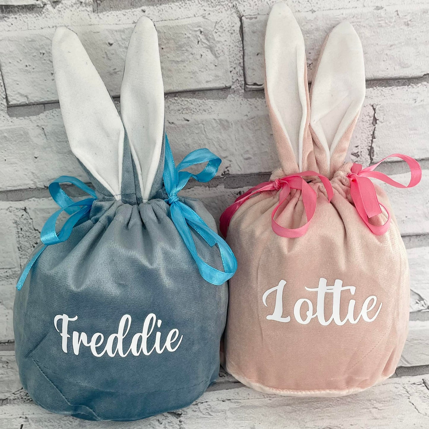 Velvet Bunny Ear Bag image 1